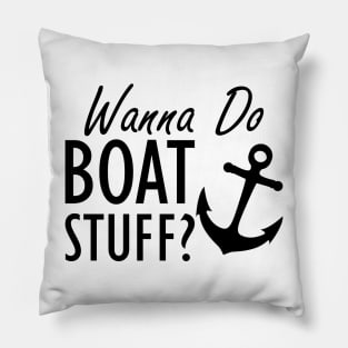 Boat - Wanna do boat stuff? Pillow