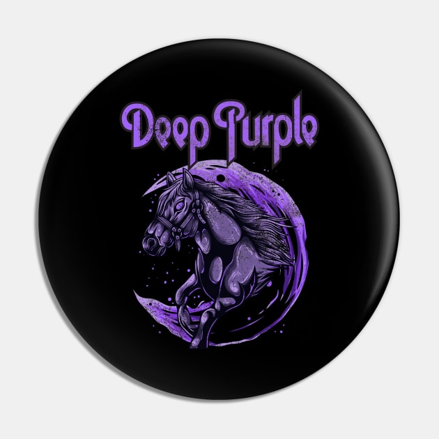 PURPLE HORSE Pin by Inner System