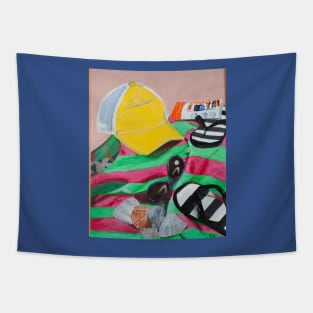 Beach Still Life - Acrylic Painting Tapestry