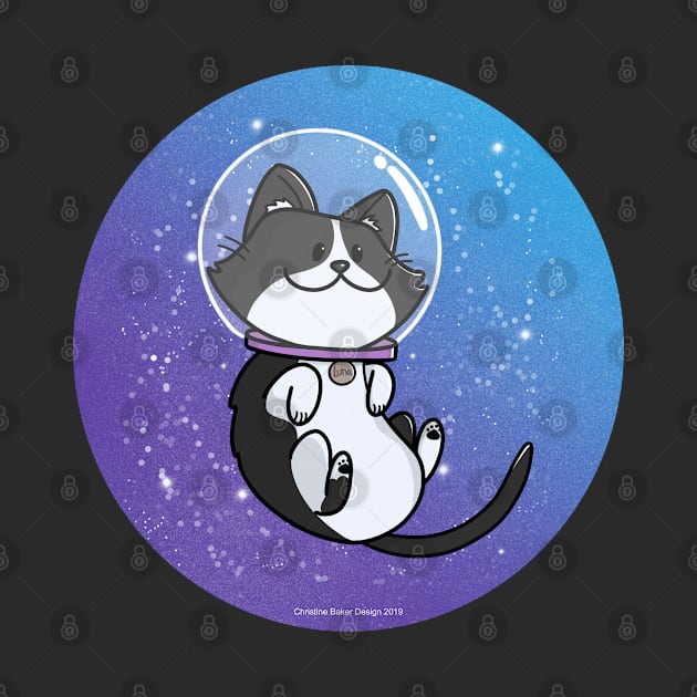 Space Cat - Luna by Christine Baker Design