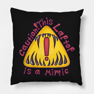 Laptop Mimic Label Pillow