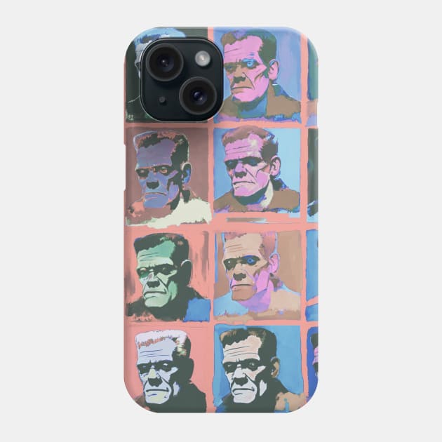 Pastel POP Frankenstein's Monster Phone Case by TJWDraws