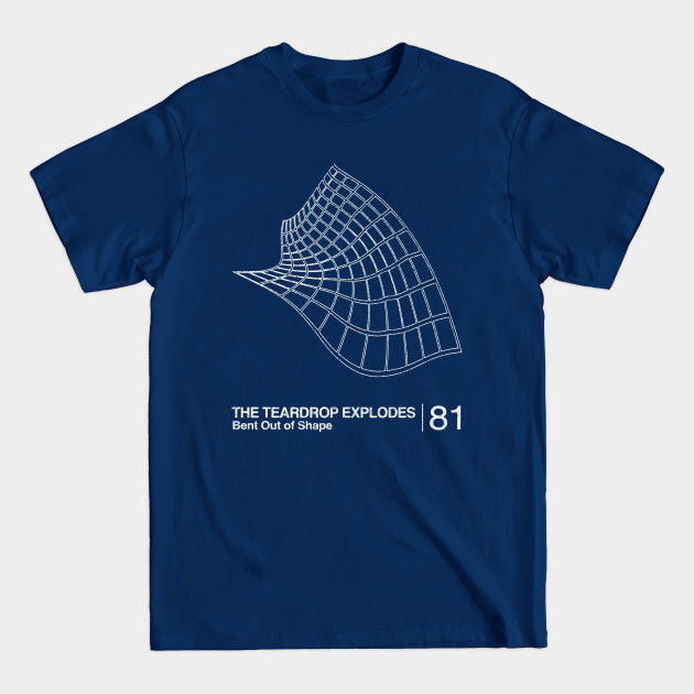 Disover The Teardrop Explodes / Minimalist Graphic Artwork Design - The Teardrop Explodes - T-Shirt