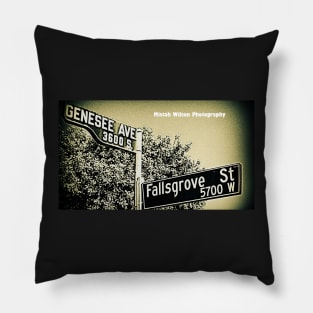 Genesee Avenue & Fallsgrove Street, Los Angeles, California by Mistah Wilson Pillow