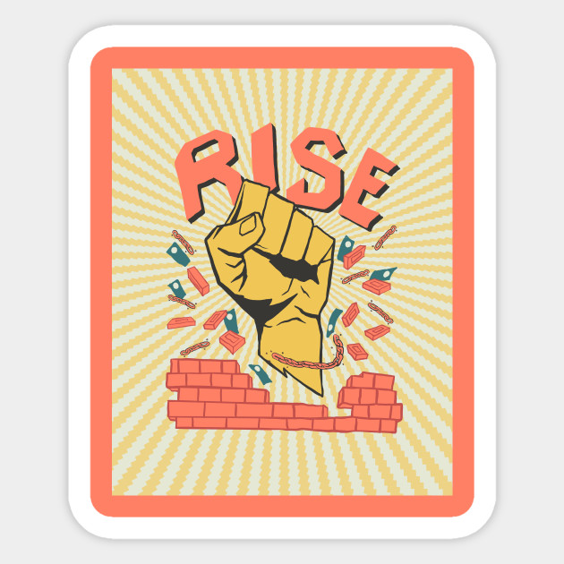 Rise - Equal Rights - Sticker