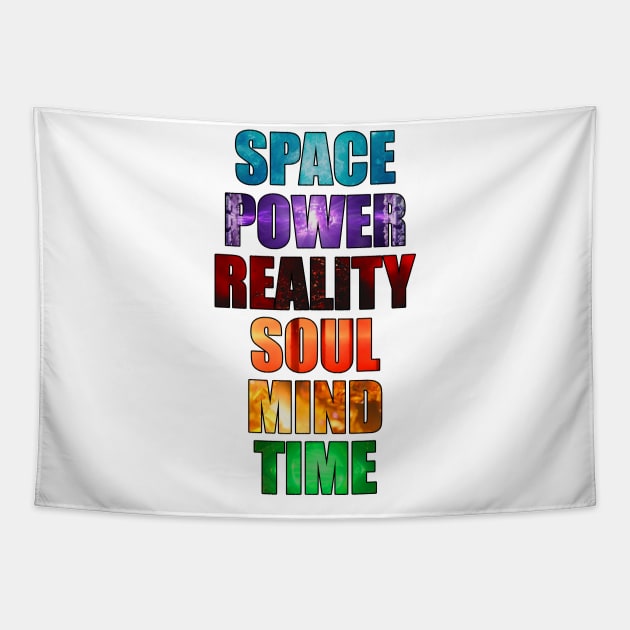 Infinity Stones Tapestry by TrevorBrenan