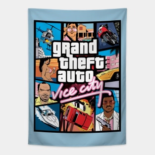 Vice City Cover HD Tapestry