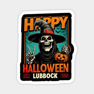 Lubbock Halloween Magnet