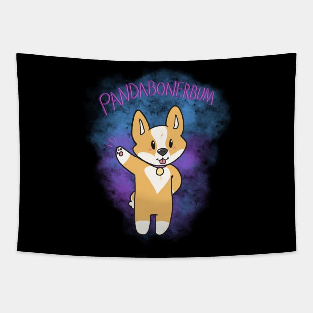 Pandabonerbum Tapestry by Bottled Starlight