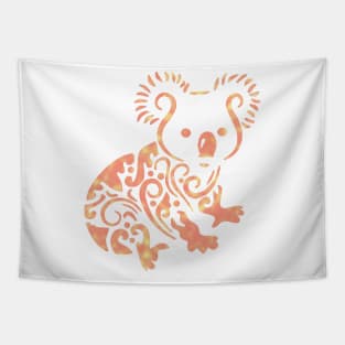 Koala made of fire (large) Tapestry