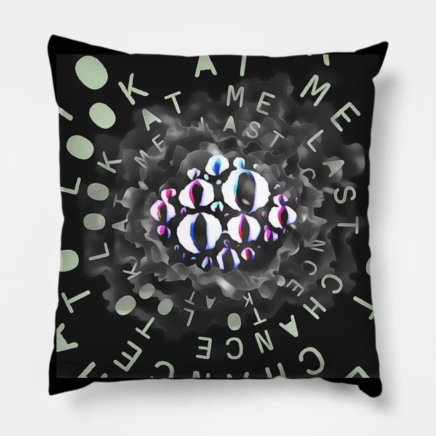 Look At Me - Full Cover Design Pillow by Atomic City Art