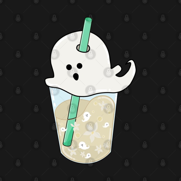 Vanilla bean frappuccino, ghost by My Bright Ink