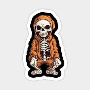 Skeleton Halloween Spooky Magnet