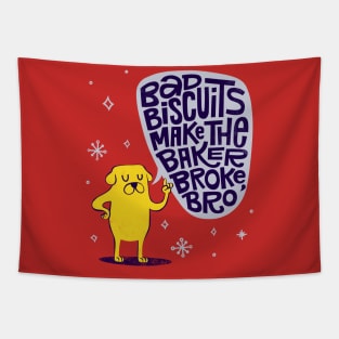 Bad Biscuits Tapestry