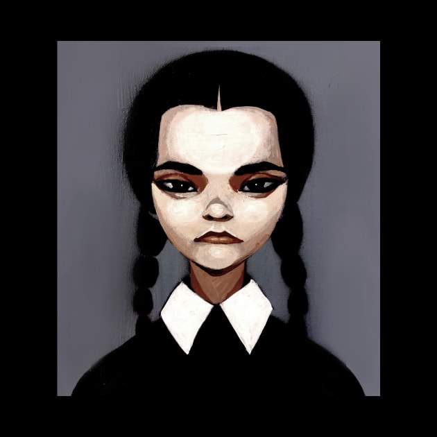 Wednesday Addams by Mikekimart