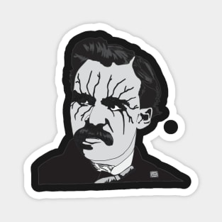 FRIEDRICH NIETZSCHE METAL PARODY PHILOSOPHY Magnet