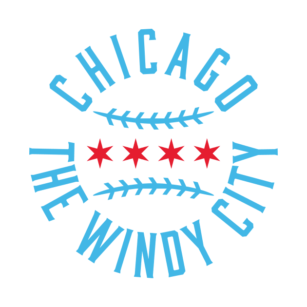 Chicago Pride Baseball Fan Tee: Wave Your Flag for Chi-Town's Finest! by CC0hort