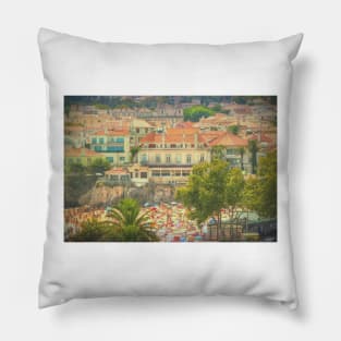 Cascais village Pillow