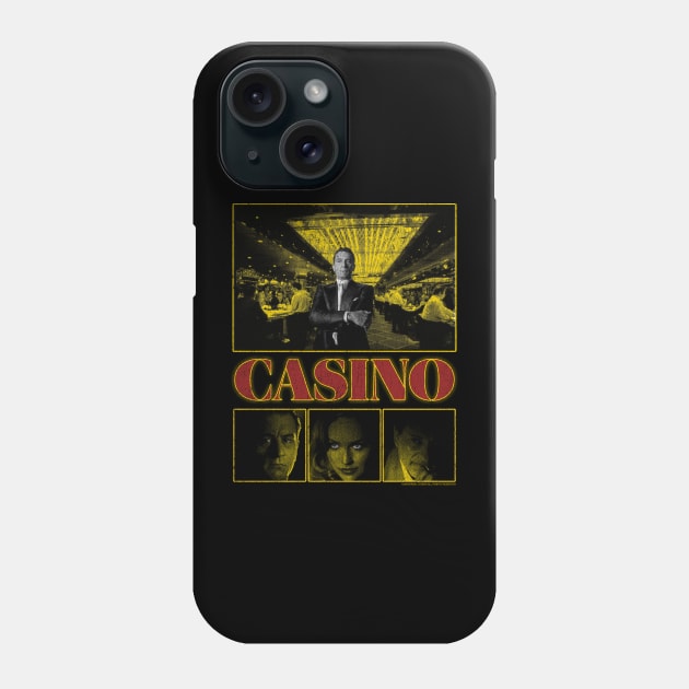 casino grunge Phone Case by Genetics art