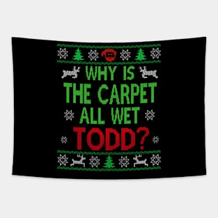 Christmas Vacation Family - Christmas Vacation Tapestry