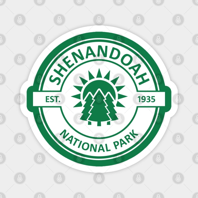 Shenandoah National Park Magnet by esskay1000