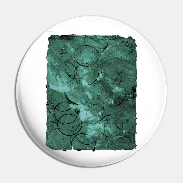 Textured teal circles Pin by lizplummer