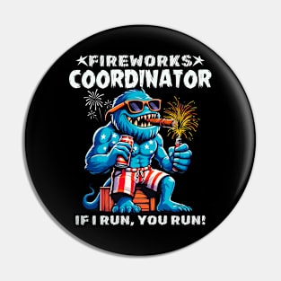 Fireworks Coordinator Pin