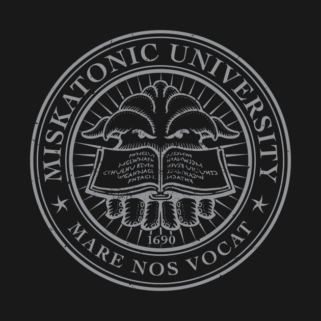 Logo of Miskatonic University by Miskatonic