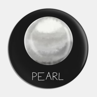 Pearl Crystal June Birthstone Pin