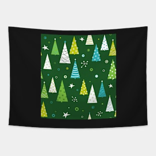 Christmas Forest Tapestry