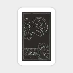 Ace of Pentacles Magnet