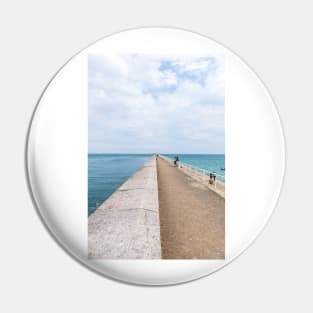 Jersey St.Catherine's Breakwater view Pin