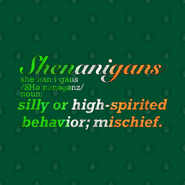 Shenanigans Definition by RoserinArt