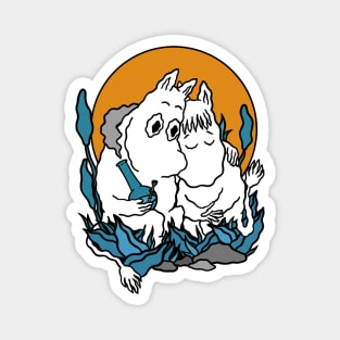 Moomintroll & Snorkmaiden Magnet