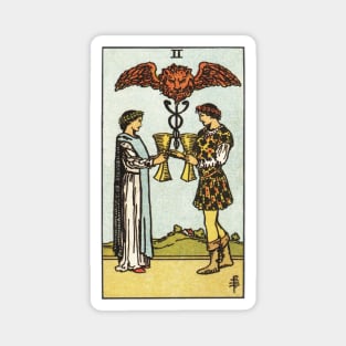 TWO OF CUPS Magnet