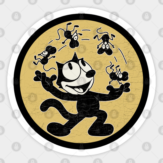 Felix The Cat Felix The Cat Sticker Teepublic