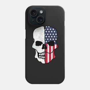 American Flag Skull Phone Case