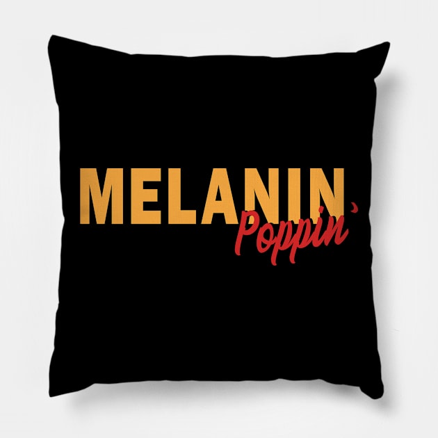 Melanin Poppin Pillow by deadright