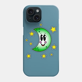 Cute moon and stars Phone Case