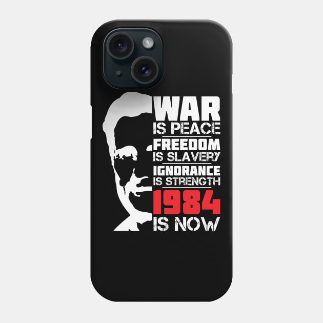 War Is Peace George Orwell 1984 Phone Case by CatsCrew