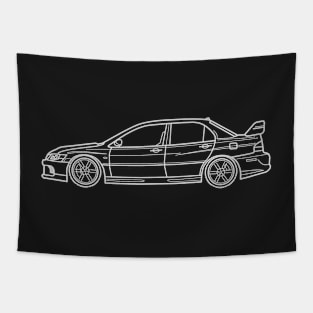 Mitsubishi EVO IX Lancer Tapestry