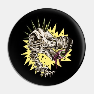 Punk Rock Dodo Bird Pin