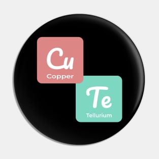 CuTe Chemistry: When Copper & Tellurium Make Something Adorable Pin