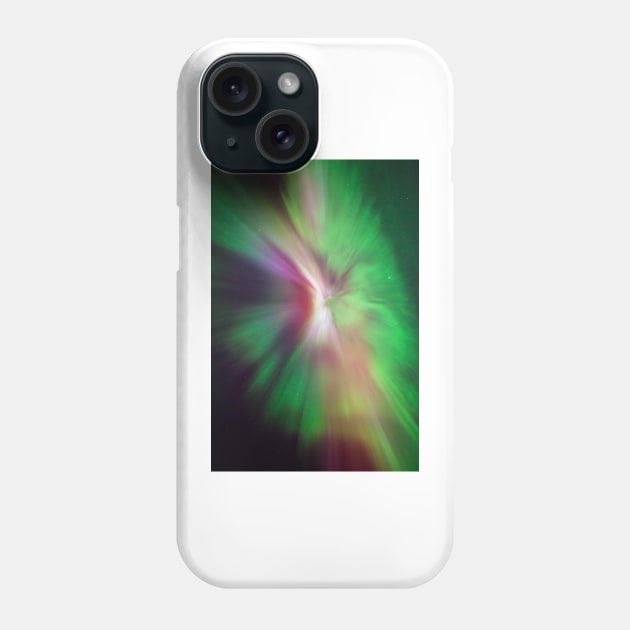 Northern lights corona Phone Case by Juhku