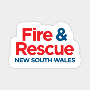 FIRE AND RESCUE NEW SOUTH WALES NSW Magnet