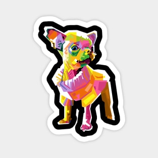 Chihuahua Pop Art Magnet