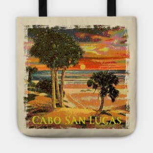 Cabo San Lucas Mexico Tropical Beach Party Girls Vacation Tote