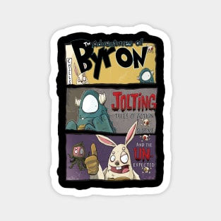 Adventures of Byron Comic book Magnet