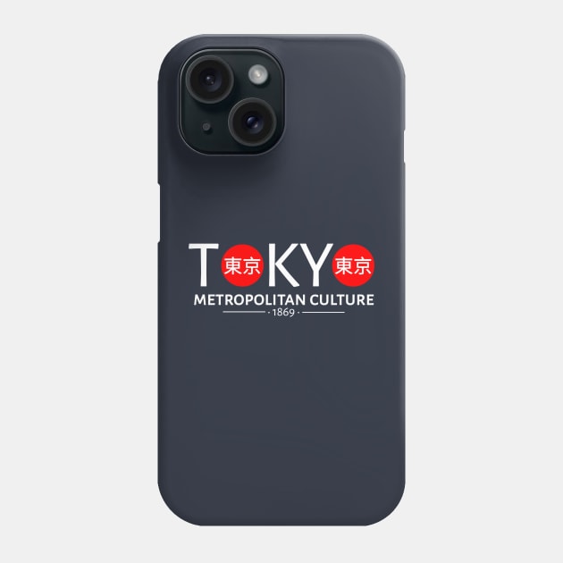 Tokyo Metropolitan Culture 1869 Phone Case by radeckari25