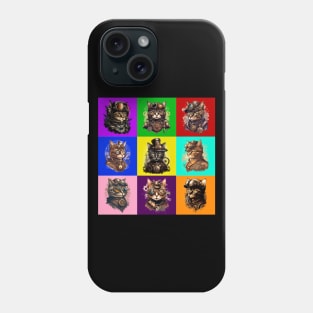 Steampunk Cats! Phone Case